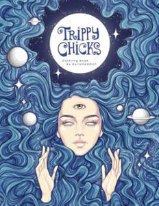 Trippy Chicks Adult Coloring Book - 2866958311