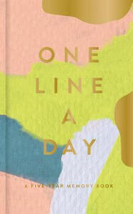 Modern One Line a Day: A Five-Year Memory Book - 2877287206