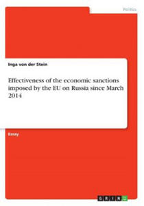 Effectiveness of the economic sanctions imposed by the EU on Russia since March 2014 - 2871799728