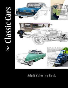 Classic Cars: Adult Coloring Book - 2861895162