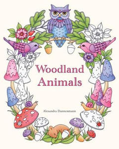 Woodland Animals: An Adult Colouring Book for Dreaming and Relaxing. - 2868453609