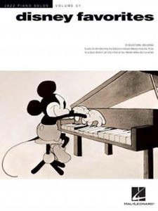 Disney Favorites: Jazz Piano Solos Series Volume 51 - 2878318087