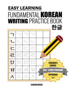 Easy Learning Fundamental Korean Writing Practice Book - 2861990836
