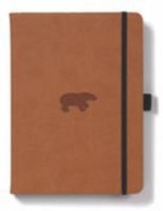 Dingbats A5+ Wildlife Brown Bear Notebook - Lined - 2878073516