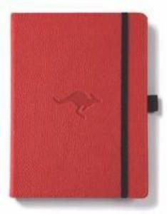 Dingbats A5+ Wildlife Red Kangaroo Notebook - Lined - 2874911293