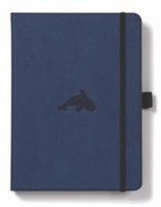 Dingbats A5+ Wildlife Blue Whale Notebook - Dotted - 2877607222