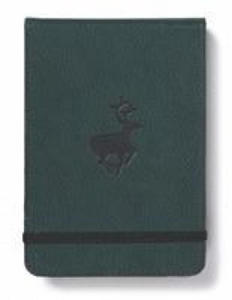 Dingbats A6+ Wildlife Green Deer Reporter Notebook - Dotted - 2877168800