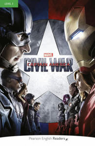 Pearson English Readers Level 3: Marvel - Captain America - Civil War - 2861979555