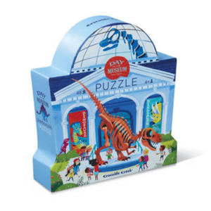 Puzzle: Day at the Museum:Dinosaur/Den v muzeu: Dinosaui (48 dlk) - 2877177370