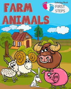 farm Animals Coloring Book: farm animals books for kids & toddlers - Boys & Girls - activity books for preschooler - kids ages 1-3 2-4 3-5 - 2876344757