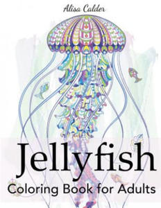 Jellyfish Coloring Book for Adults - 2874450504