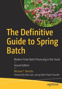 Definitive Guide to Spring Batch - 2872359545