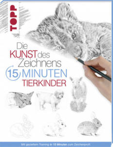 Die Kunst des Zeichnens 15 Minuten - Tierkinder - 2873606418
