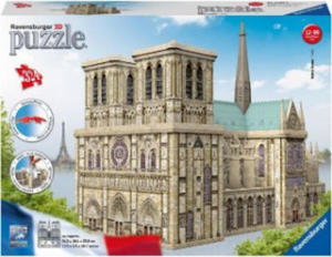 Ravensburger 3D Puzzle 12523 - Cathdrale Notre-Dame de Paris - 324 Teile - Notre-Dame zum selber Puzzeln ab 10 Jahren - 2875680786