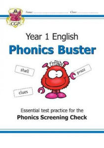 KS1 English Phonics Buster - for the Phonics Screening Check in Year 1 - 2872341688