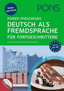 PONS Power-Sprachkurs Deutsch als Fremdsprache fr Fortgeschrittene, m. 2 Audio-CDs - 2862283586