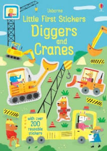 Little First Stickers Diggers and Cranes - 2874783648