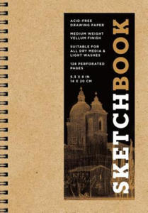 Sketchbook (basic small spiral Kraft) - 2875538514