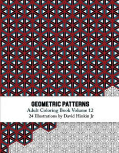 Geometric Patterns - Adult Coloring Book Vol. 12 - 2877975742