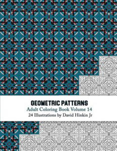 Geometric Patterns - Adult Coloring Book Vol. 14 - 2862281742