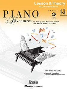 Piano Adventures All-In-Two Level 4-5 - 2878775743