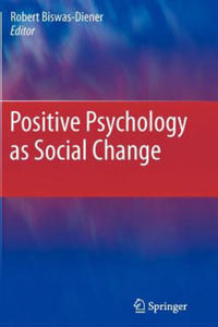 Positive Psychology as Social Change - 2875338371