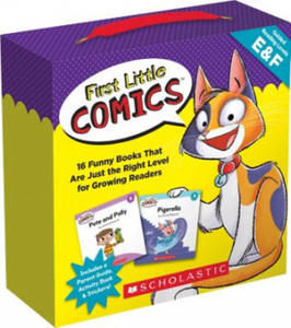 First Little Comics: Levels E & F (Parent Pack): 16 Funny Books That Are Just the Right Level for Growing Readers - 2866517760