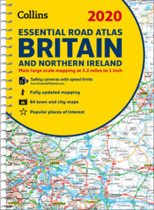 2020 Collins Essential Road Atlas Britain and Northern Ireland - 2873980648