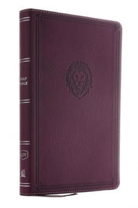 KJV, Thinline Bible Youth Edition, Leathersoft, Purple, Red Letter, Comfort Print - 2878626789