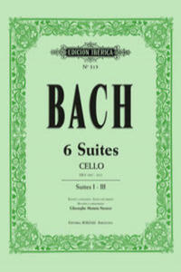 Bach 6 Suites chelo Vol.1 (Suites I-II-III) - 2873995163