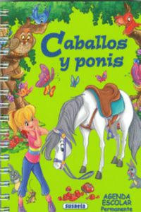 Agenda escolar permanente caballos y ponis - 2875338265