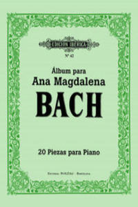 lbum ana magdalena bach:20 piezas para piano - 2863687582