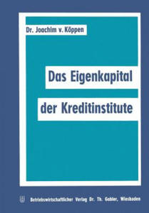 Das Eigenkapital Der Kreditinstitute - 2867134726