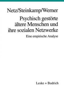 Psychisch Gest rte ltere Menschen Und Ihre Sozialen Netzwerke - 2876334881