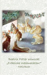 Beatrix Potter wunscht Froehliche Weihnachten! Notizbuch ( Peter Hase ) - 2866518548