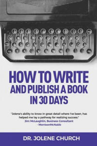 How to Write and Publish a Book in 30 Days - 2867131846