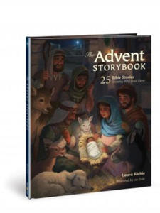 The Advent Storybook: 25 Bible Stories Showing Why Jesus Came - 2866220595