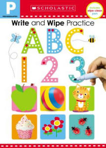 ABC 123 Write and Wipe Flip Book: Scholastic Early Learners (Write and Wipe) - 2866515792