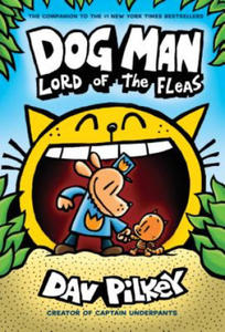 Dog Man: Lord of the Fleas: A Graphic Novel (Dog Man #5): From the Creator of Captain Underpants (Library Edition), 5 - 2861961902