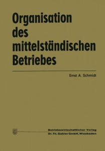 Organisation Des Mittelst ndischen Betriebes - 2867124496