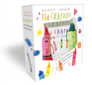 Crayons: A Set of Books and Finger Puppets - 2865197527