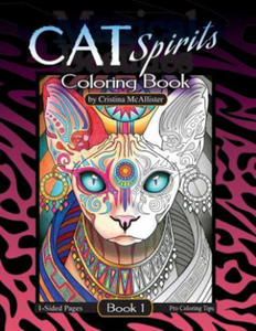 Cat Spirits Coloring Book - 2866653681