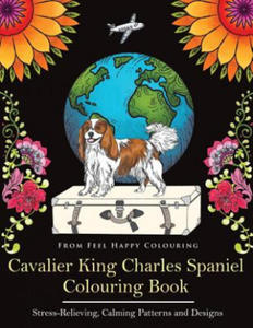 Cavalier King Charles Spaniel Colouring Book - 2867096998