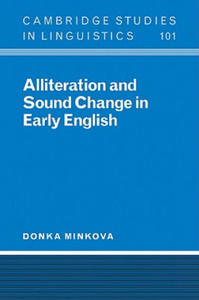 Alliteration and Sound Change in Early English - 2867136448