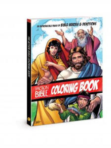 The Action Bible Coloring Book: 55 Reproducible Pages of Bible Heroes and Devotions - 2877172553