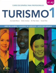 Turismo 1 : Spanish Tourism Course : Student book cum exercises book with online audio - 2876221229