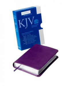 KJV Pocket Reference Bible, Purple Imitation Leather, Red-letter Text, KJ242:XR Purple Imitation Leather - 2867178737