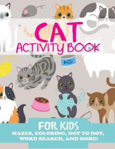 Cat Activity Book for Kids - 2872359407