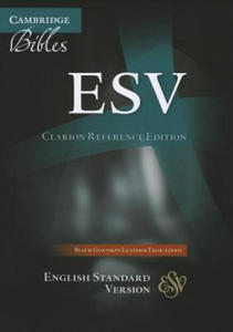 ESV Clarion Reference Bible, Black Edge-lined Goatskin Leather, ES486:XE Black Goatskin Leather - 2876222008