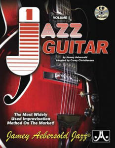 Jamey Aebersold Jazz, -- Jazz Guitar, Vol 1: The Most Widely Used Improvisation Method on the Market!, Spiral-Bound Book & 2 CDs - 2878075379